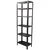 ALIJA®️ 72 x 23 x 12 Inch Slotted Angle Metal Storage Rack - 6 Shelves, Black ( 24 Gauge Shelf 18 Gauge Angle )